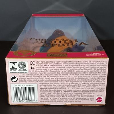 LOT 43: Set of (3) Barbie 'Dolls of The World' - Princess of the Nile, Princess of the Incas and Princess of South Africa