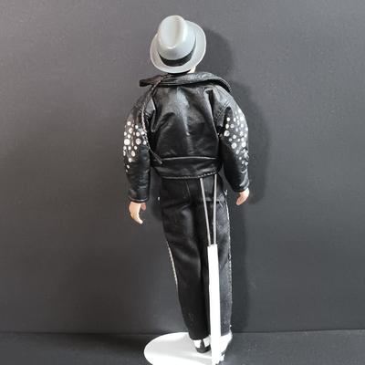 LOT 44: New Kids on the Block In Concert 1990 Donnie Doll NIB with All 4 Band Member Dolls on Stands