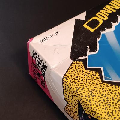 LOT 44: New Kids on the Block In Concert 1990 Donnie Doll NIB with All 4 Band Member Dolls on Stands