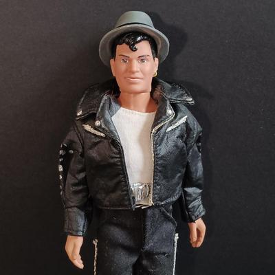 LOT 44: New Kids on the Block In Concert 1990 Donnie Doll NIB with All 4 Band Member Dolls on Stands