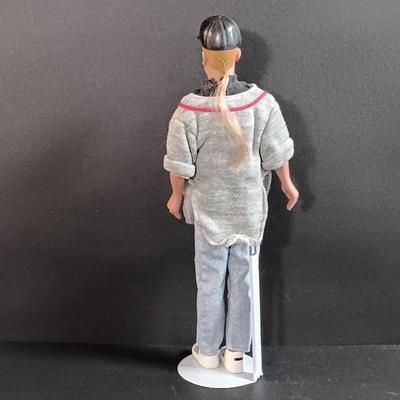 LOT 44: New Kids on the Block In Concert 1990 Donnie Doll NIB with All 4 Band Member Dolls on Stands