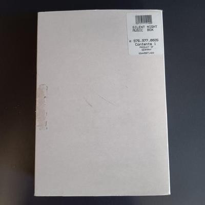 LOT 52: Waterford Crystal Songs of Christmas 1st Edition "Silent Night" Trinket/Music Box In Original Packaging