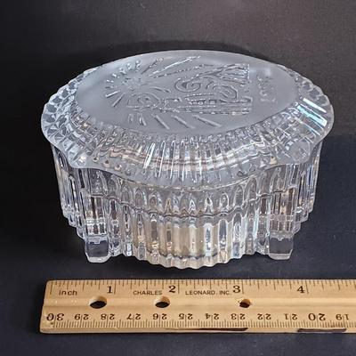 LOT 52: Waterford Crystal Songs of Christmas 1st Edition "Silent Night" Trinket/Music Box In Original Packaging