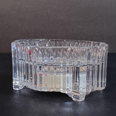 LOT 52: Waterford Crystal Songs of Christmas 1st Edition "Silent Night" Trinket/Music Box In Original Packaging