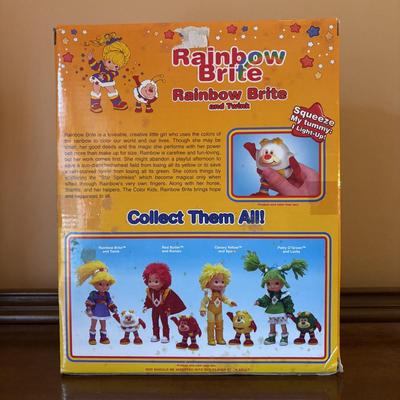 LOT 86: Rainbow Brite Dolls w/DVDs: Red Butler w/Romeo & Rainbow Brite w/Trink