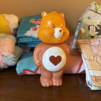 LOT 88: Vintage Strawberry Shortcake Doll, Popples Fuzzy Pillow Cover, Strawberry Shortcake Ornament, Strawberry Shortcake Music Box,...