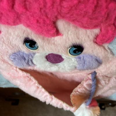 LOT 88: Vintage Strawberry Shortcake Doll, Popples Fuzzy Pillow Cover, Strawberry Shortcake Ornament, Strawberry Shortcake Music Box,...