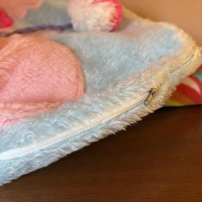 LOT 88: Vintage Strawberry Shortcake Doll, Popples Fuzzy Pillow Cover, Strawberry Shortcake Ornament, Strawberry Shortcake Music Box,...