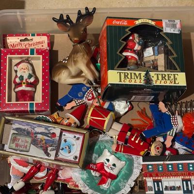 LOT 89: Basement Finds Holiday Ornaments & More