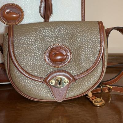LOT 91: Dooney & Burke Purse & Crossbody Purse