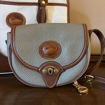 LOT 91: Dooney & Burke Purse & Crossbody Purse