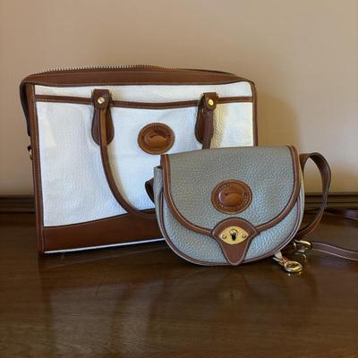 LOT 91: Dooney & Burke Purse & Crossbody Purse