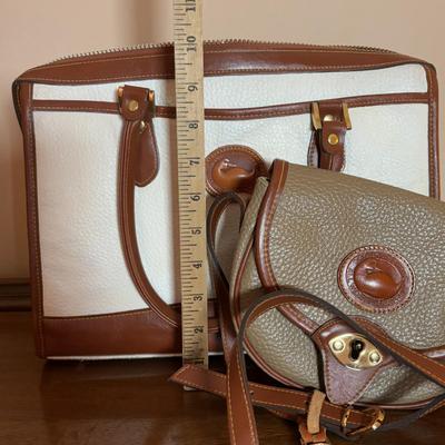 LOT 91: Dooney & Burke Purse & Crossbody Purse