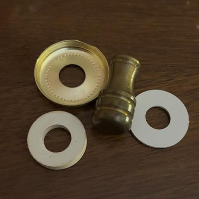 LOT 97: Vanity Collection: Crystal Night Light Lamp, Mirrored Vanity Tray, Hand Mirror, Brush, Comb Set, Lefton Pitcher & More