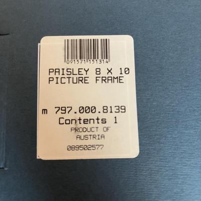 LOT 99: Marquis by Waterford Crystal Paisley 8 x 10 Picture Frame, Yellow Striped Vase, Hand Blown Yacht in Glass Dome & Glass...