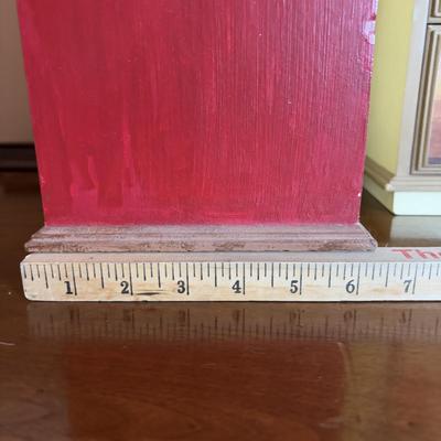 LOT 100: Here Kitty! Kitty! Home Decor, Cross Stich Grey Tabby, Woven Cat Tapestries, & More