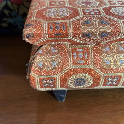 LOT 101: Framed Mixed Media Art Painting, Embroidered/Beaded Slippers, Multi-Colored Asian Motif Bag & More