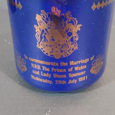 LOT 186: Regal Collection of English Royals Memorabilia Including a Wedgewood Princess Diana Plate, Royal Albert, Diana & Charles...