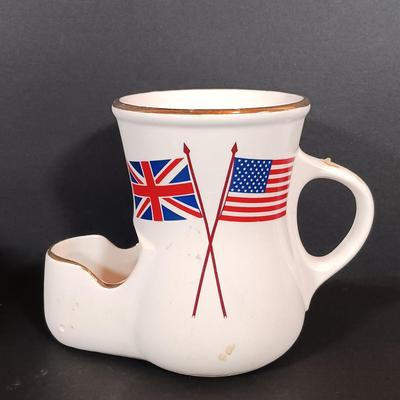 LOT 186: Regal Collection of English Royals Memorabilia Including a Wedgewood Princess Diana Plate, Royal Albert, Diana & Charles...