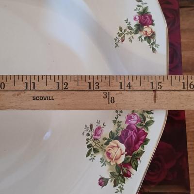 LOT 187: Royal Albert Old Country Roses China Pitcher and Basin