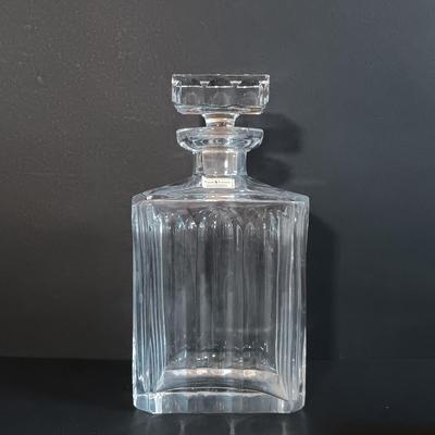 LOT 190: Ralph Lauren Edward Collection Crystal Decanter, Schott Mainz Jena Glasses & Magnor Glass