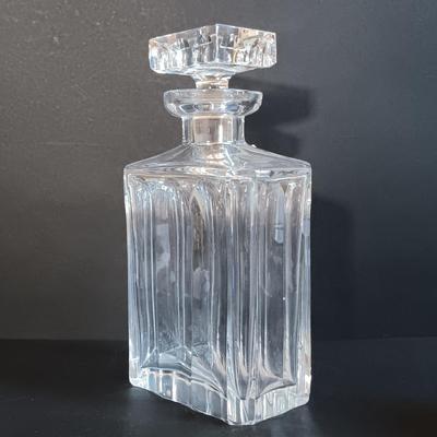 LOT 190: Ralph Lauren Edward Collection Crystal Decanter, Schott Mainz Jena Glasses & Magnor Glass