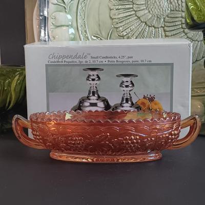 LOT 191: Harvest Themed Kitchenware and Home Decor