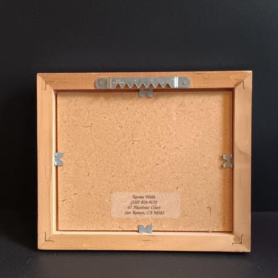 LOT 195: Vintage Cobalt Blue Sailboat Glass, S.S. Oceanic Coaster Set, Global Miniatures Artist Signed Prints & More