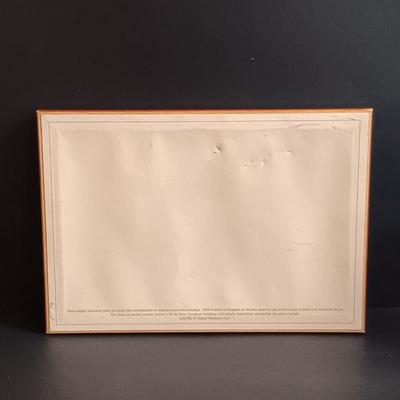 LOT 195: Vintage Cobalt Blue Sailboat Glass, S.S. Oceanic Coaster Set, Global Miniatures Artist Signed Prints & More