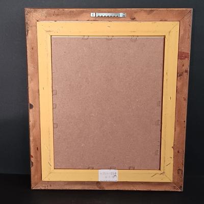 LOT 199: Set of (3) Framed Chinese Paper Art Birds, Framed Lee's Group 24K Gold Edged Plate & More