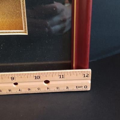 LOT 199: Set of (3) Framed Chinese Paper Art Birds, Framed Lee's Group 24K Gold Edged Plate & More