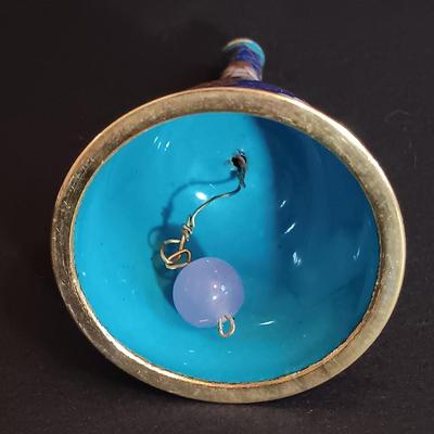 LOT 201: Collection of Cloisonne and Cloisonne-Inspired Jewelry & Figurines