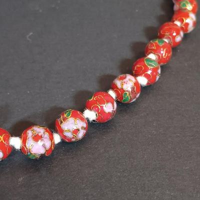 LOT 201: Collection of Cloisonne and Cloisonne-Inspired Jewelry & Figurines