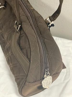 Vera Bradley Petite Bowler Espresso handbag