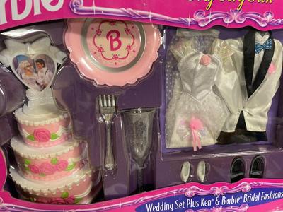 Barbie My Very Own wedding set