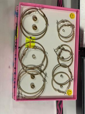 Bongo initial jewelry sets & Joe Boxer earrings