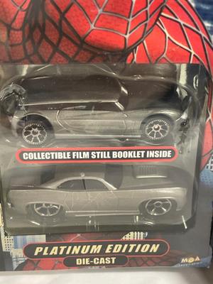 3 sets Spider-Man die cast cars