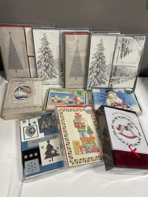 Christmas and note cards