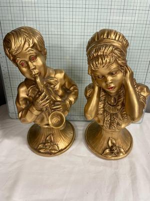 Universal Studios musical busts