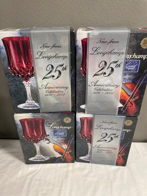 Longchamp water goblets