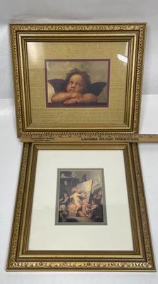 Wall Art Framed Classic Art Prints - Cherubs Angels Putiies