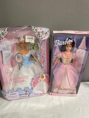 Princess bride and princess Barbie