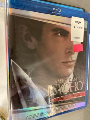 Stack of DVD movies