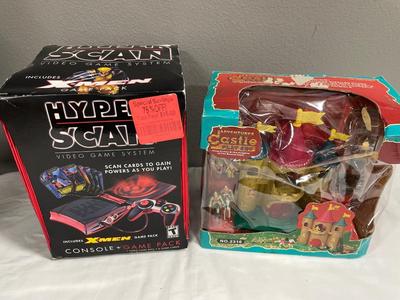X-Men Hyperscan video System & castle play set