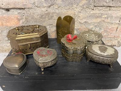 More trinket boxes! - all metal!