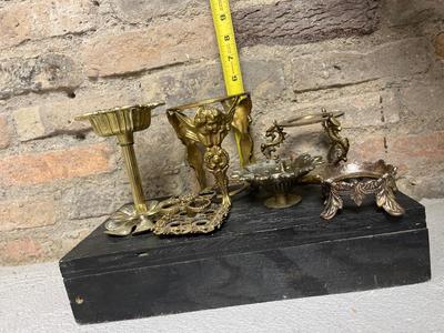 Mostly brass lot