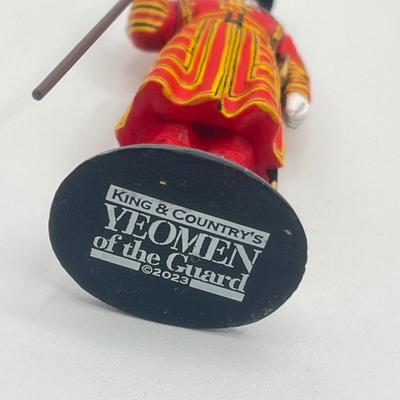 LOT 201K: British Guard Figurines - King & Country and More