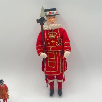 LOT 201K: British Guard Figurines - King & Country and More