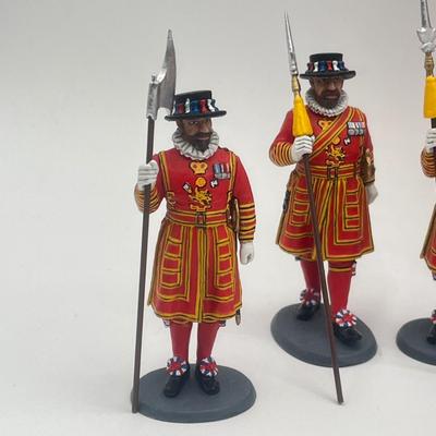 LOT 201K: British Guard Figurines - King & Country and More