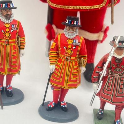 LOT 201K: British Guard Figurines - King & Country and More